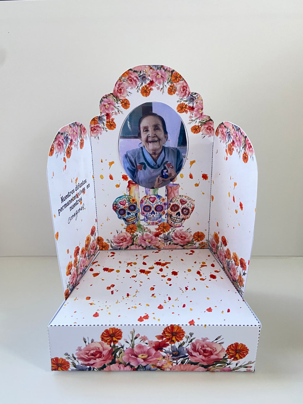 Mini altar para día de muertos
