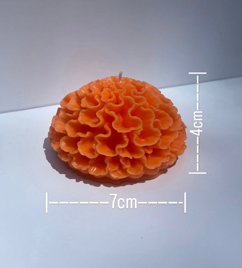 Vela Flor de cempasúchil