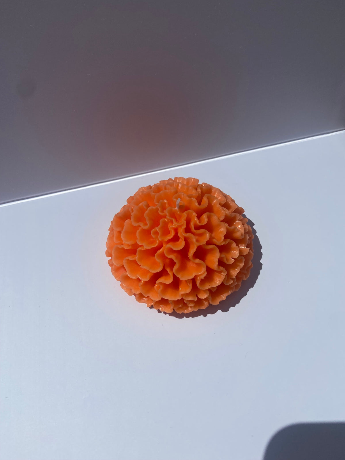 Vela Flor de cempasúchil