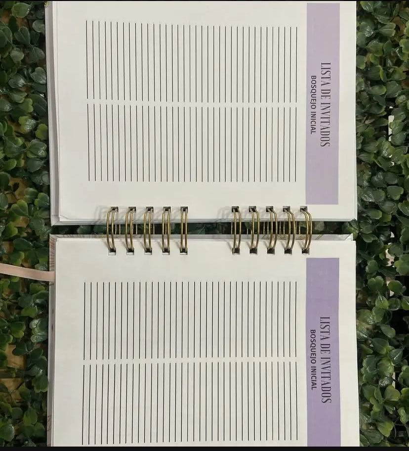 Planner para boda