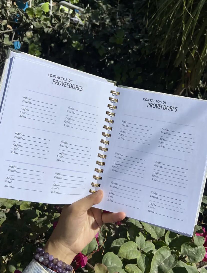 Planner para boda