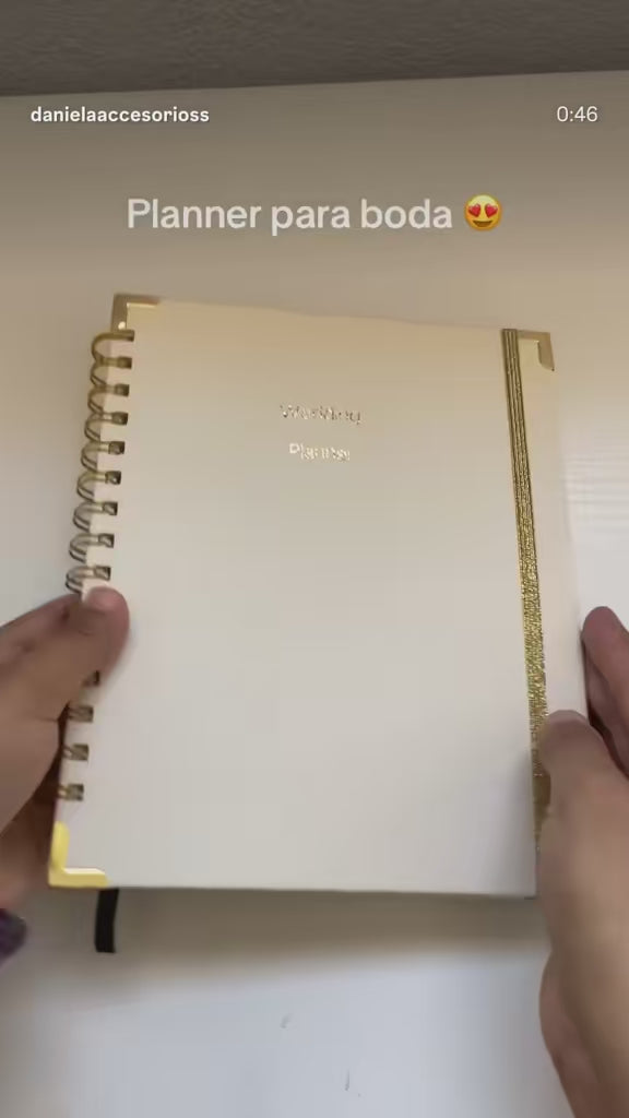 Planner para boda